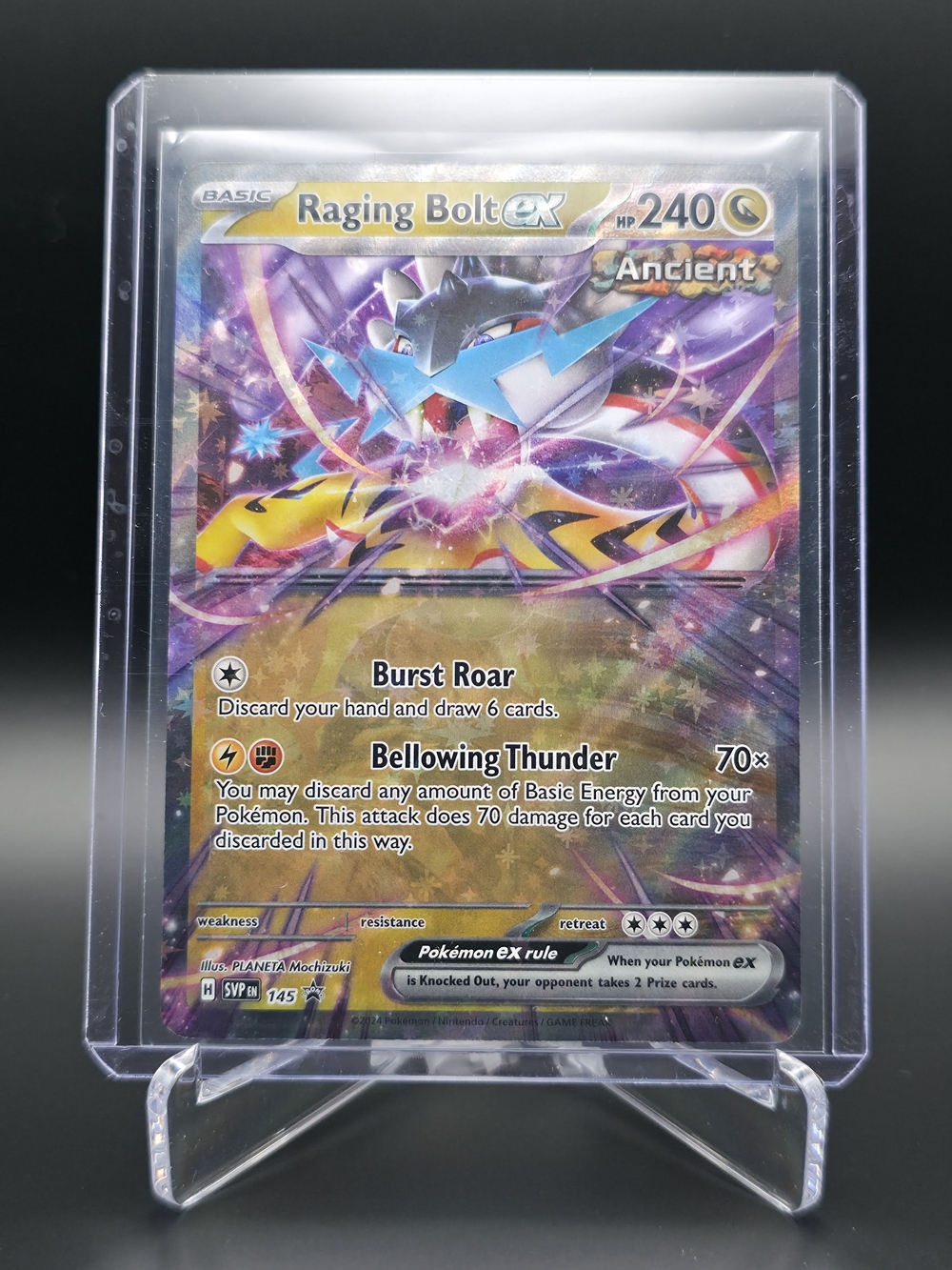 Pokémon TCG - Raging Bolt ex - Scarlet & Violet - Promo - 145